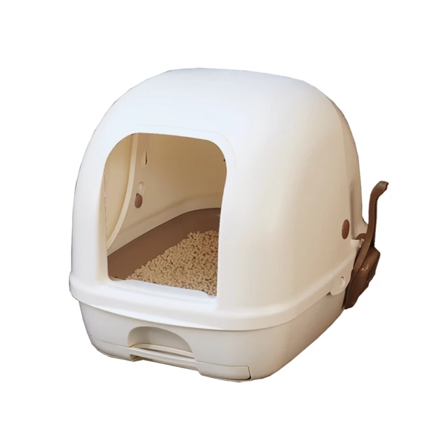 Hooded Dual Layer Cat Litter System
