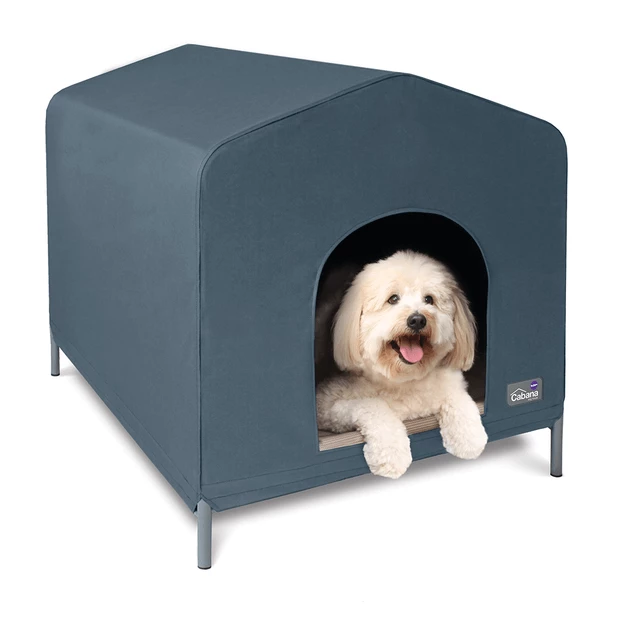 KAZOO Cabana Dog House Cobalt