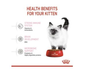 Features - Royal Canin Growth Kitten Cat Food