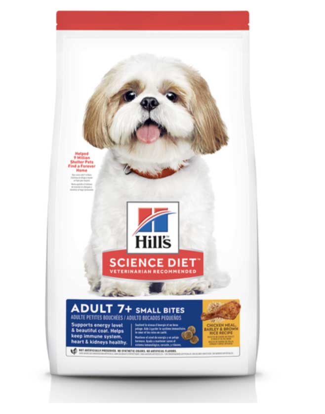 HILLS SCIENCE DIET Senior 7 Plus Small Bites Dry Dog Food