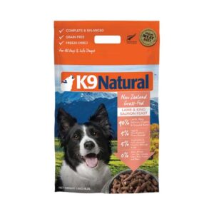 K9 Natural Lamb And King Salmon Grain Free Freeze Dried Dog Food