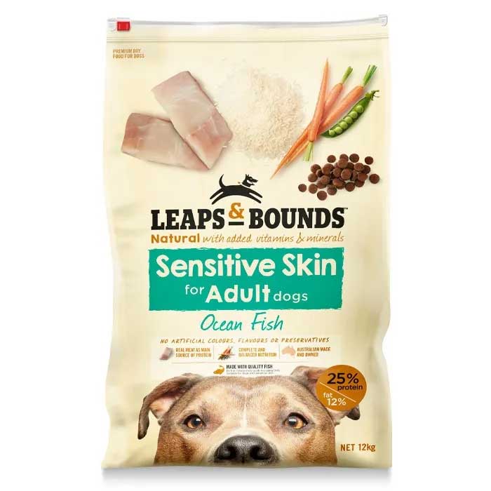 Leaps & Bounds Sensitive Skin Ocean Fish Dog Food