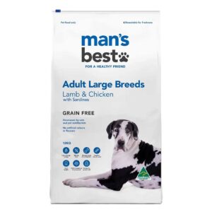 Mans Best Large Breed Grain Free Dog Food