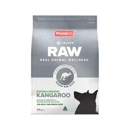 Prime 100 Spd Raw Kangaroo & Vegetable Dog Food