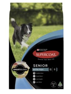 SUPERCOAT Smartblend Dry Dog Food Senior With Ocean Fish